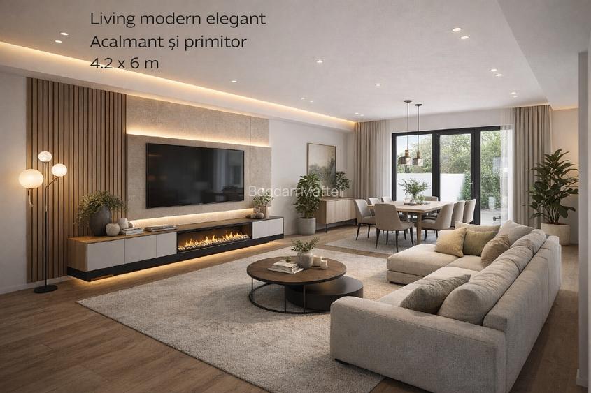 Vila +1+m individuala, 5 camere, 4 bai, garaj, str.Safirului, 0%tva - 11