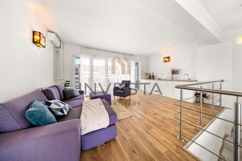 Penthouse de lux pe 2 nivele cu 4 terase in Buna Ziua! - 11