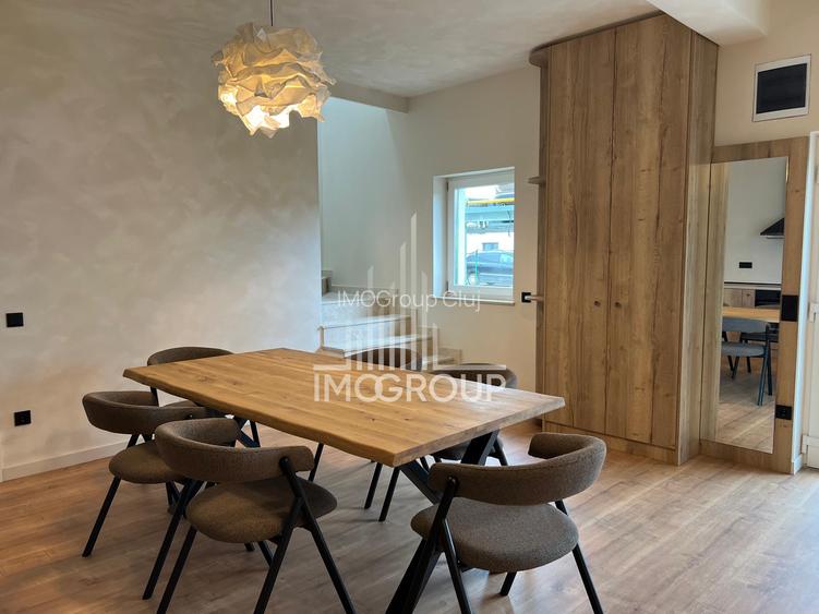Duplex modern de închiriat | 100 mp utili | 2 dormitoare | 2 băi | Parcare - 12