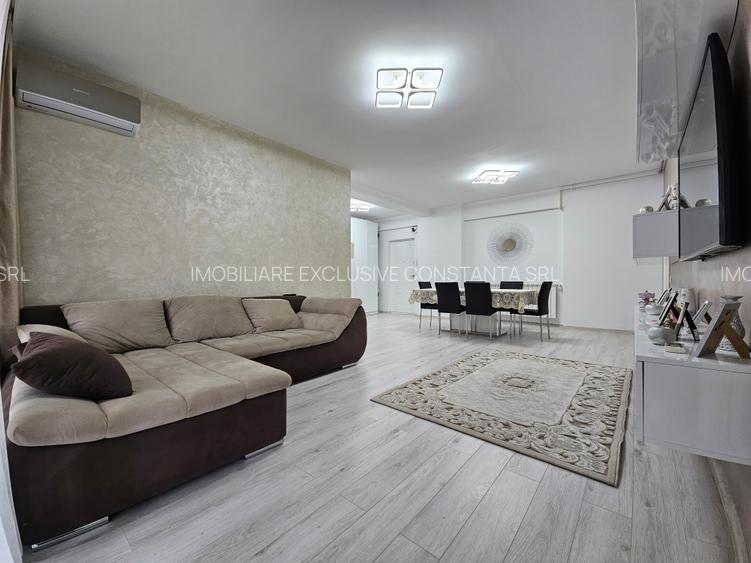 Mamaia Nord Ap 2 Camere Decomandat 76Mp Mobilat Nou 100m De Plaja Accept Credit - 7