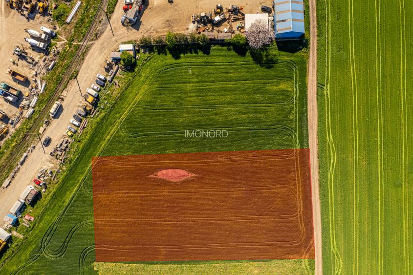 Palas vaporas, teren industrial logistic acces facil Autostrada - 14