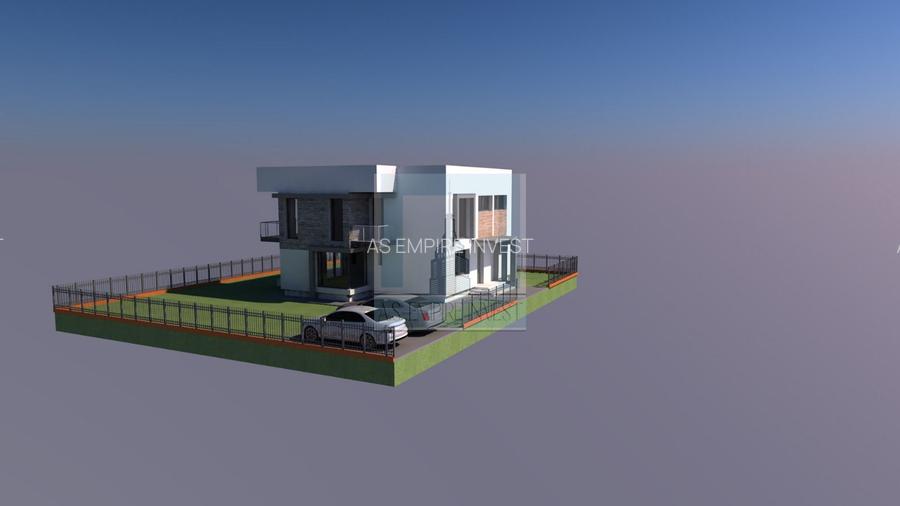 Casa 4 camere,stil Mediteranean- zona Primăverii. Sanpetru - 11