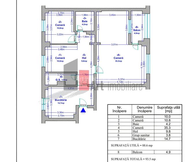 Vanzare apartament 4 camere Lujerului - 3