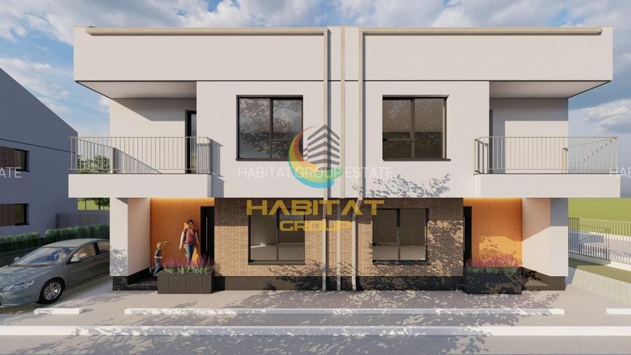 Vila tip duplex- 6 camere- teren 200mp- Miraslau - 2