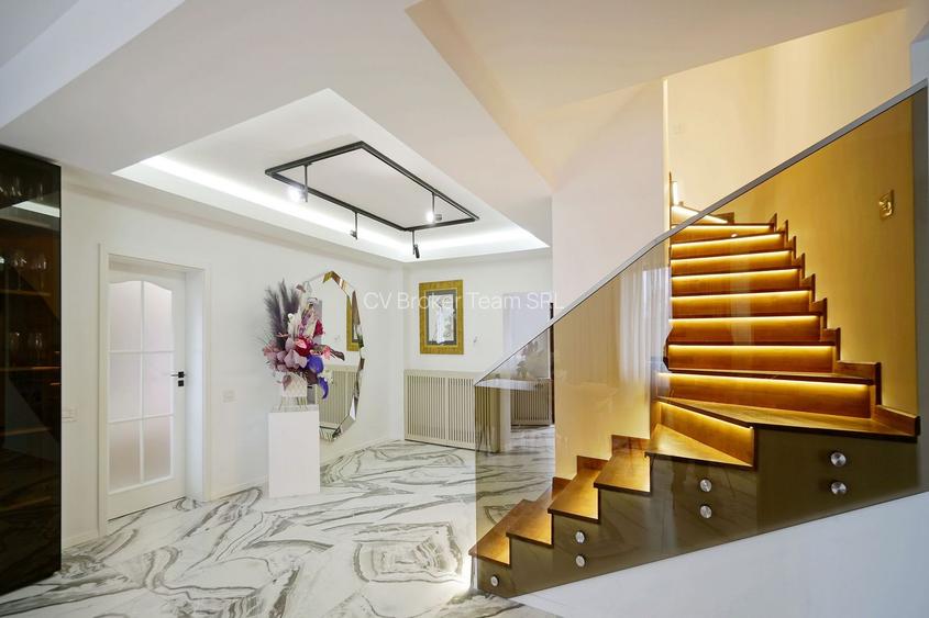 👉 Vilă spectaculoasă pe lac – Ghermănești | 552 mp | Terasă, ponton, - 18