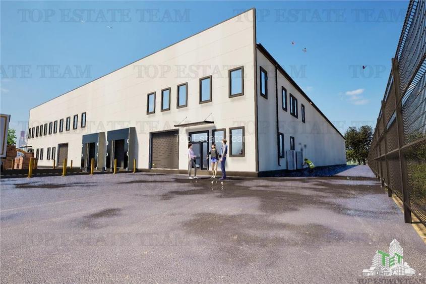 Teren cu Autorizatie pentru Hala in Balotesti - 2