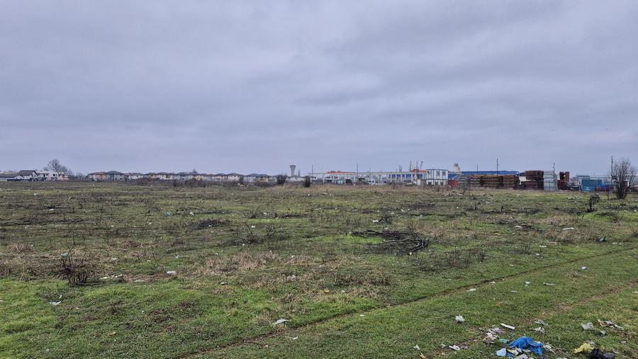 Teren intravilan 31497 mp - Chitila zona industriala de hale