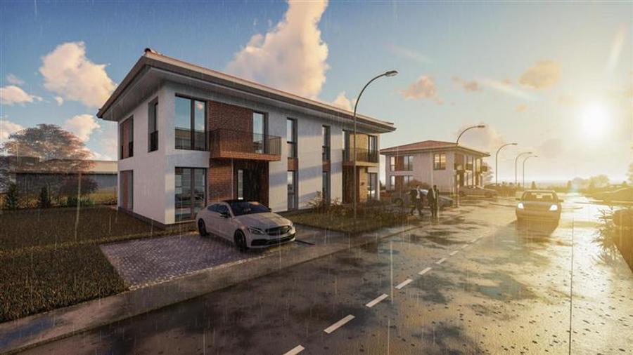 Casa Tip Duplex parter+etaj,375 mp de teren, situata in Chinteni!