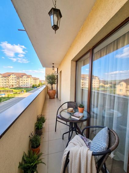 Apartament modern cu 3 camere și balcon pe Str. Florilor, Florești
