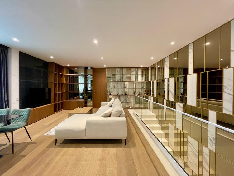 Închiriere DUPLEX premium 127 mp + 121 mp curte | 2 parcări | Primăverii