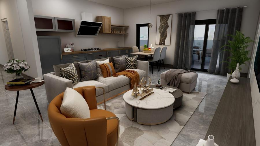 Apartament 4 camere, terasa 88mp, loc de parcare subteran. Comision 0%!