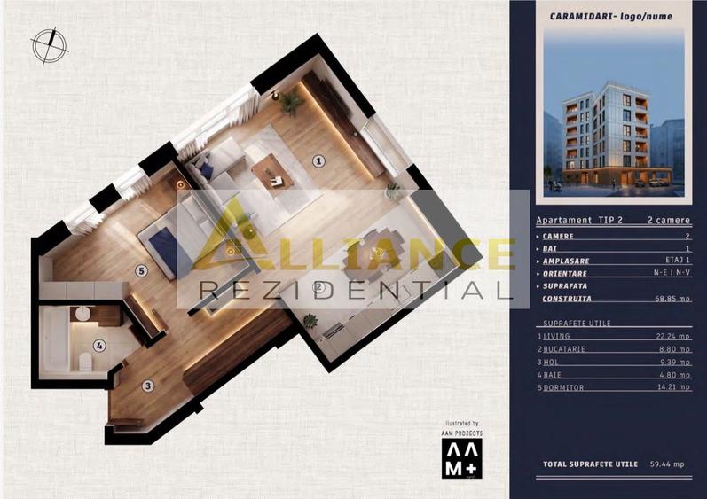10 MINUTE METROU TIMPURI NOI - APARTAMENTE DE VANZARE
