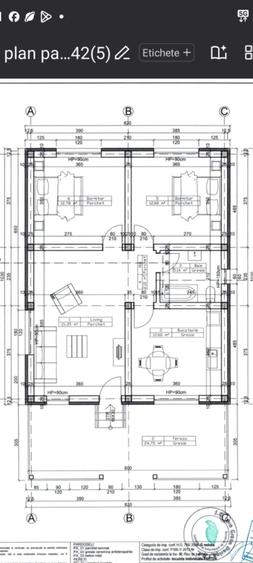 FARA COMISION casa 3 camere PARTER + pod Mansardabil cu placa beci LA CHEIE