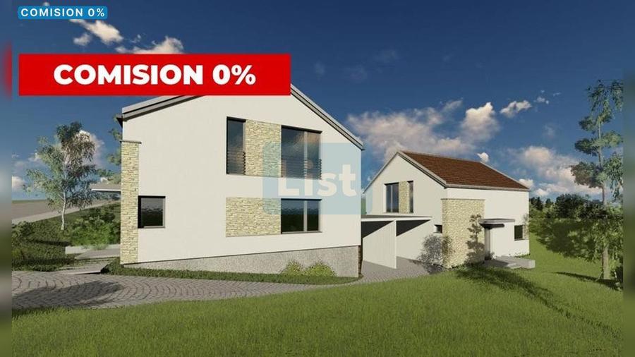 Case cu garaj, posibilitate finisare, zona Planoare