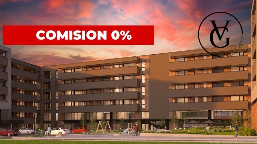 Apartament 2 camere | Spatios | Complex rezidential | Blue Bike Eden