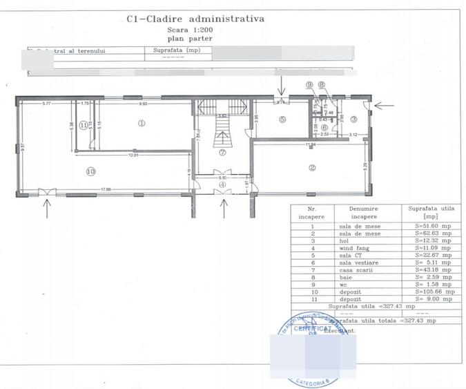 Clădire de Birouri Moderna 930 Mp/Teren 4 362 Mp De Vanzare, Nazna