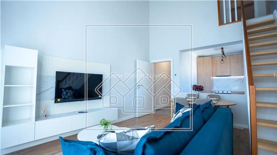 Penthouse mobilat complet, intabulat, 3 camere, aer conditionat - 16