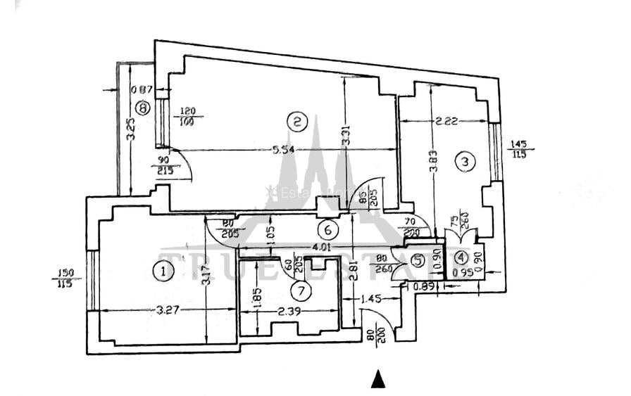 Apartament 2 camere, decomandat, in bloc reabilitat pe Calea Mosilor - 9