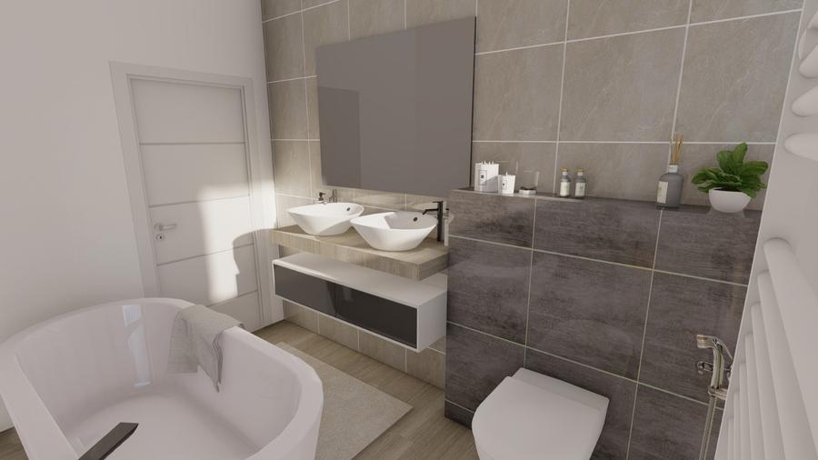 Teren Balotesti Nord Bucharest lot 440 mp cu proiect casa P+1. Investitie.