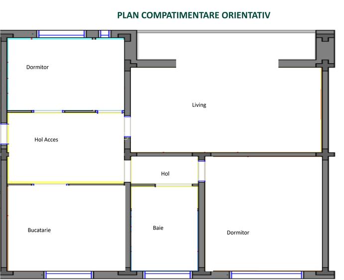 Apartament 3 camere decomandate | Manastur  | Aleea Negoiu - 10