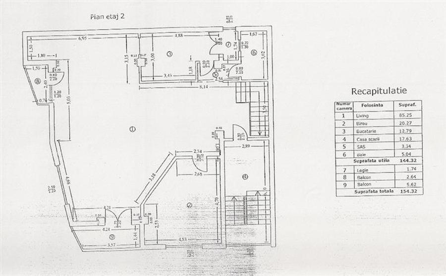 Inchiere apartament/birou  Herestrau