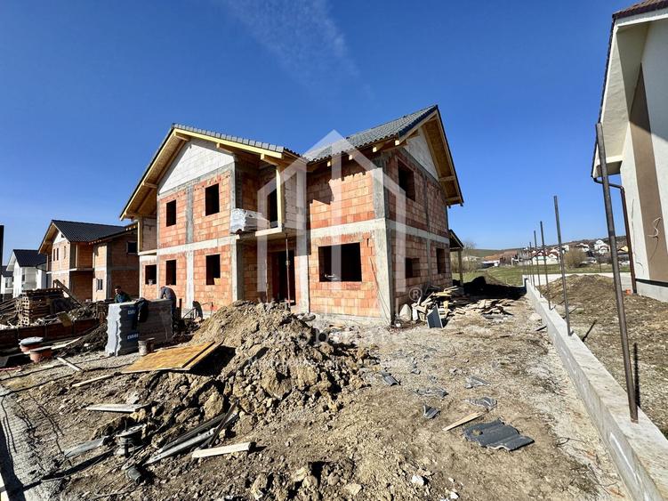 Casa cu 4 camere, 117mp utili+terasa acoperita(26mp), teren 334mp