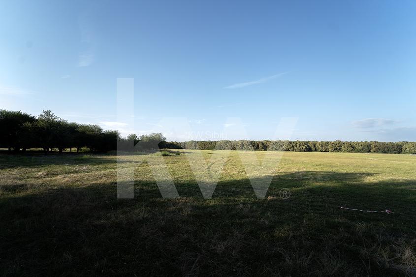 Teren extravilan 600 mp | Zona Șopa – Cisnădie | Front 18,30 m - 8
