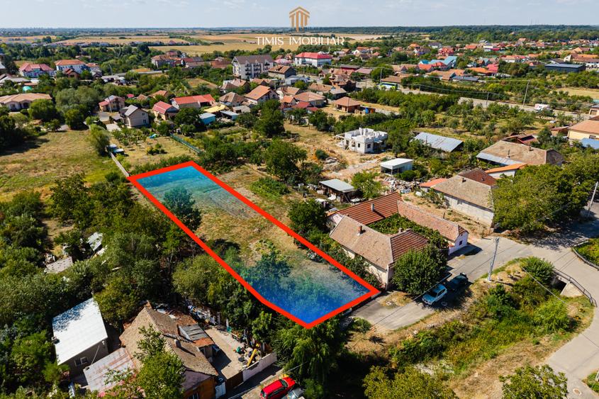 Teren 1.340 mp pentru casă – central, Remetea Mare | Comision 0%