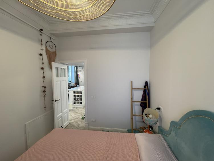 Apartament premium în vilă interbelică | Zona Cașin – Arcul de Triumf | Curte