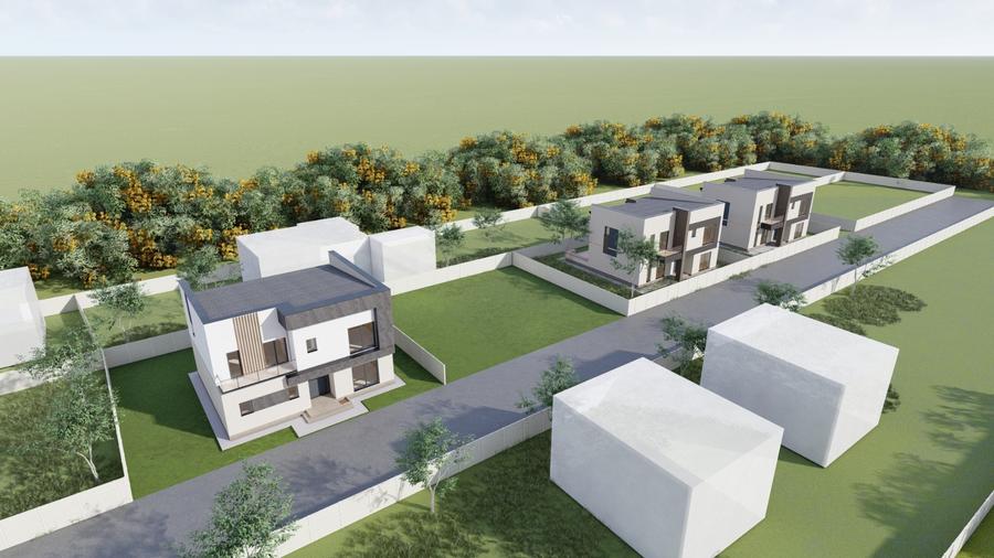 Vila Individuală în Stil Mediteranean - Bragadiru, Zona Cristalului