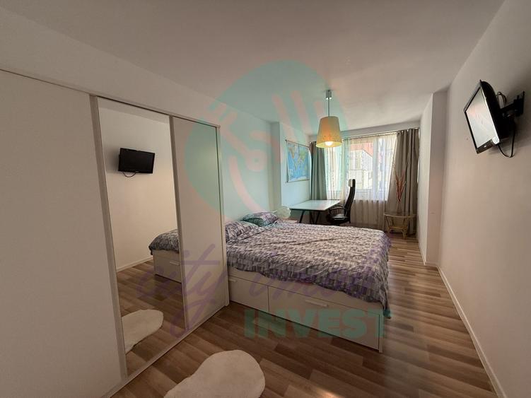 4 camere renovate, balcon generos, 4 min Metrou Obor