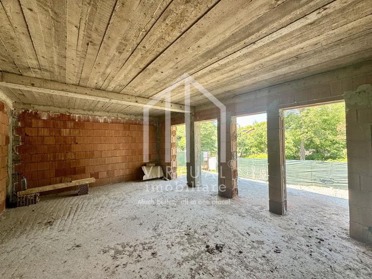 Casa individuala, 4 camere, 925mp teren, toate utilitatile, Cisnadie