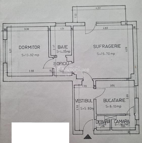2 camere Colentina, et. 2, an 1986, 61 mp - 2