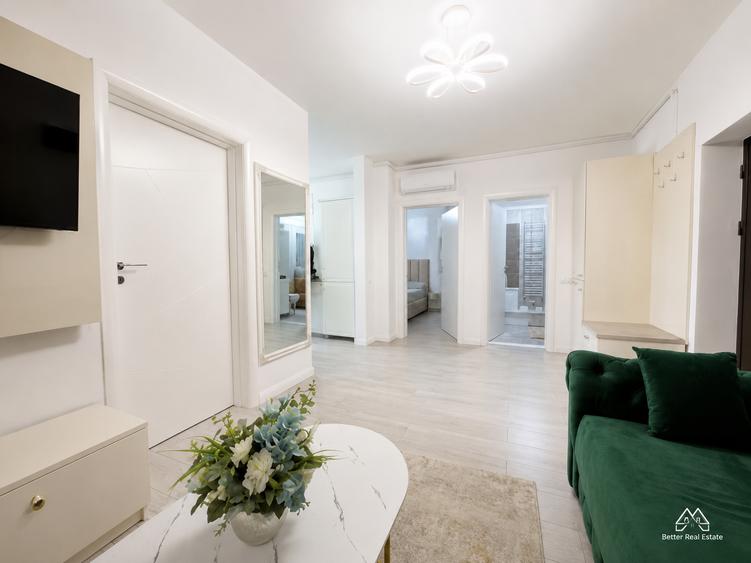 Apartament 3 camere de vânzare, 2 minute metrou | bloc nou | mobilat | Popești