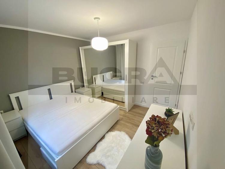 Apartament 3 camere, 52 mp, etaj intermediar, garaj, zona Intre Lacuri