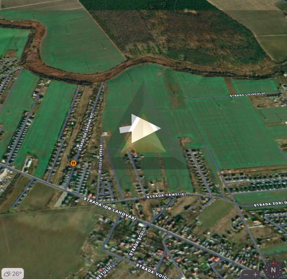 Teren| Dumbraveni Balotesti| 5881 mp| ideal Investitie imobiliara| 22 eurmp
