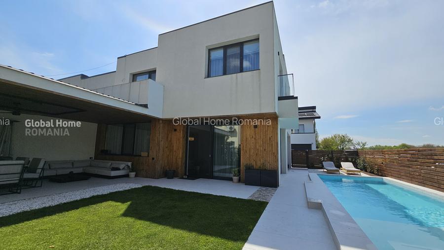 Vilă modernă 4 camere | 190MP | Teren 330MP | Piscină privată & vedere către lac - 3