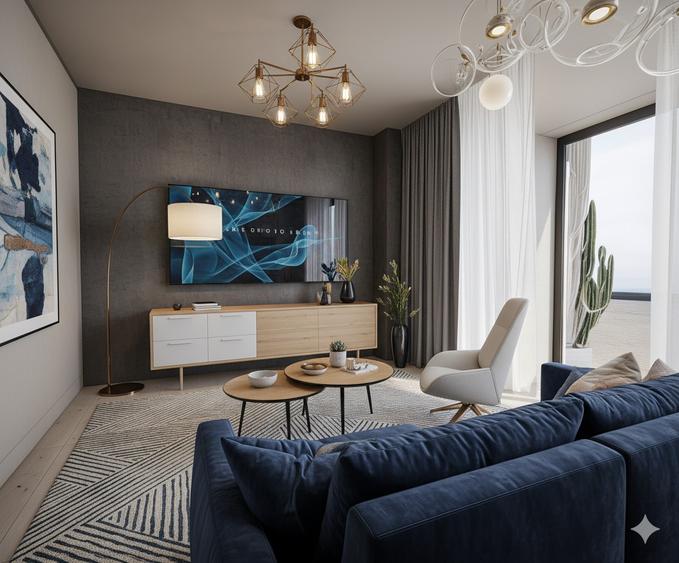 Apartament cu 2 camere de vanzare, zona Casa Sindicatelor, bloc nou