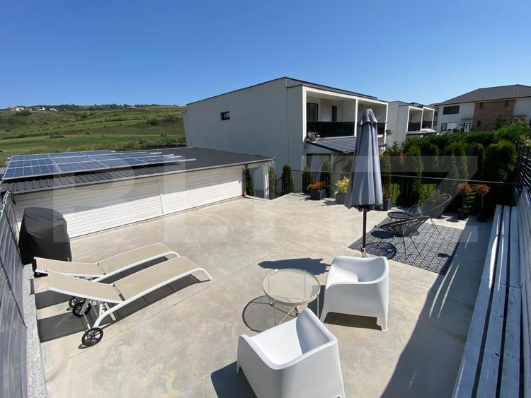 Casa tip duplex la cheie cu 500 mp teren, Popesti