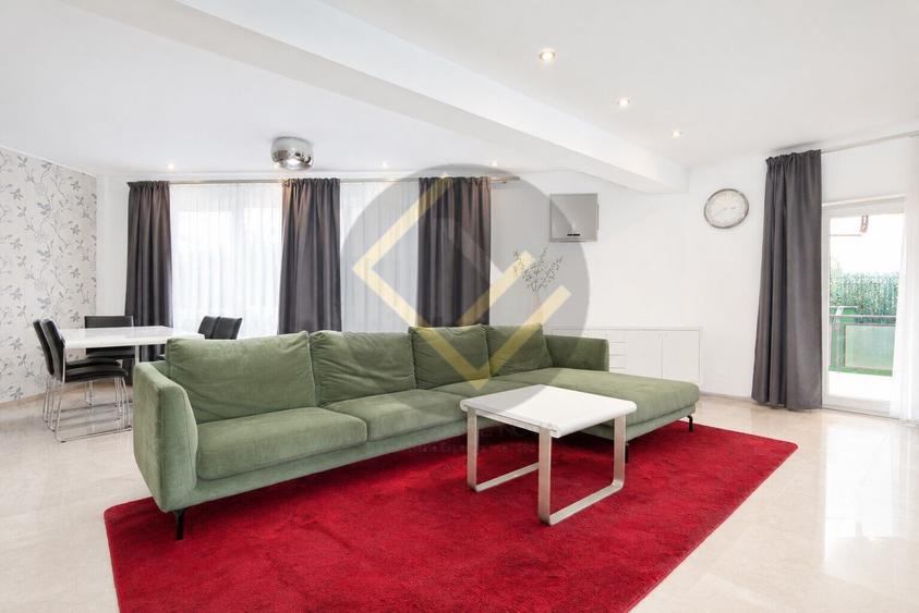 Parc Herăstrău Nordului Duplex PREMIUM 175mp Terasă curte proprie garaj subteran