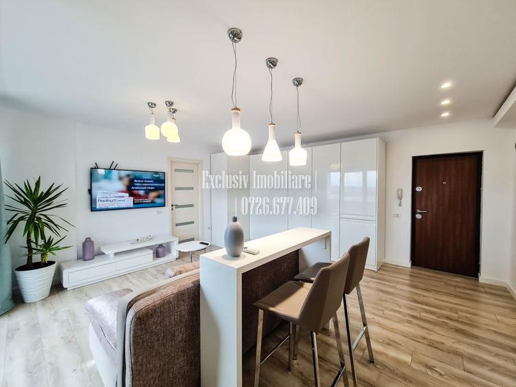 Vedere la Lac! Ap de LUX cu 2 Bai - Parcare Privata Acoperita - Termen Lung