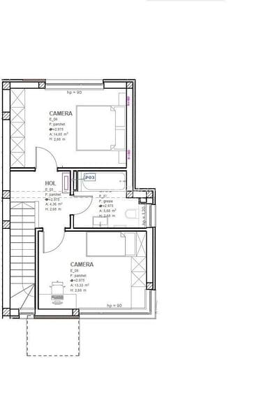Duplex finalizat - Drumul Boilor. Toate utilitatile. Teren mare.