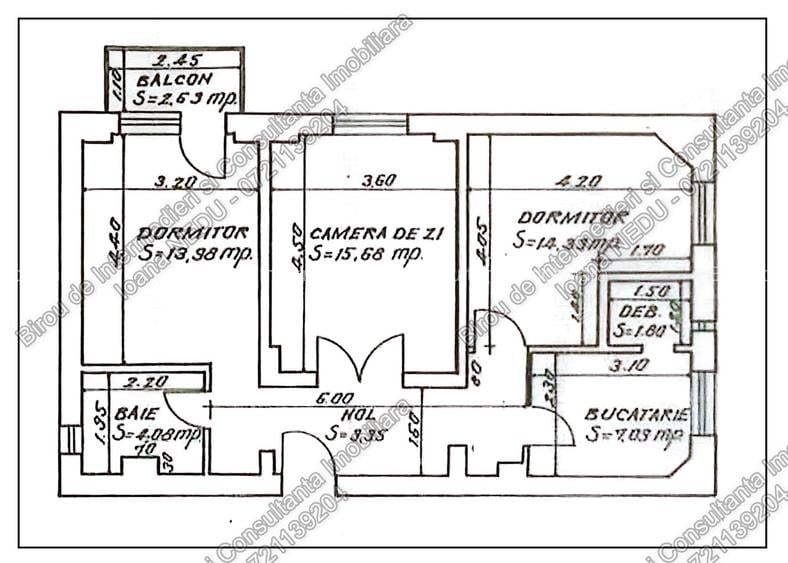 🙋Faleza NORD🔸3 Camere 70m² Mobilat Utilat LUX Centrala Renovat - 13