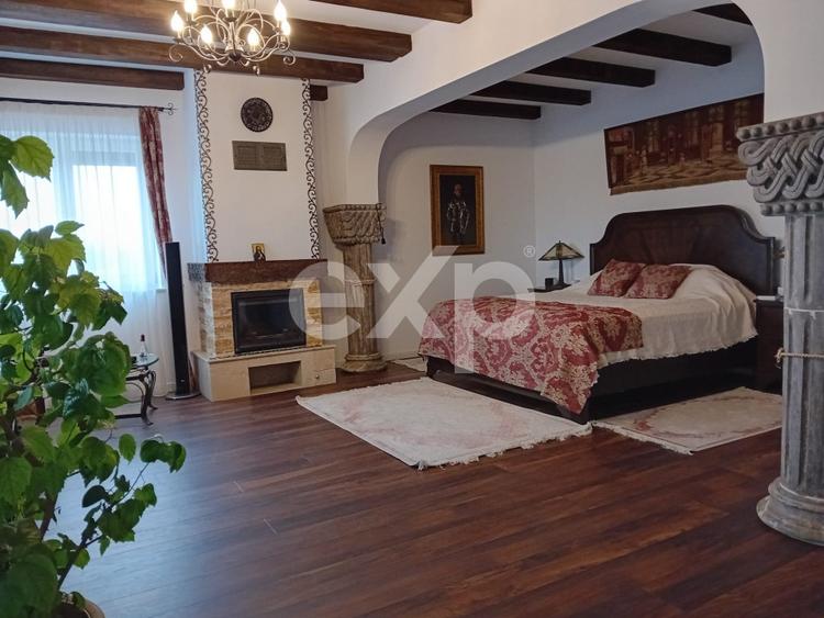 De vanzare vila exceptionala in stil Neo Romanesc cu vedere la lac si padure