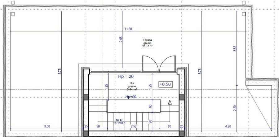 Duplex semifinisat, zona Vivo