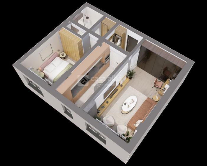 Ultracentral - 2 camere smart home, imobil nou | predare imediata