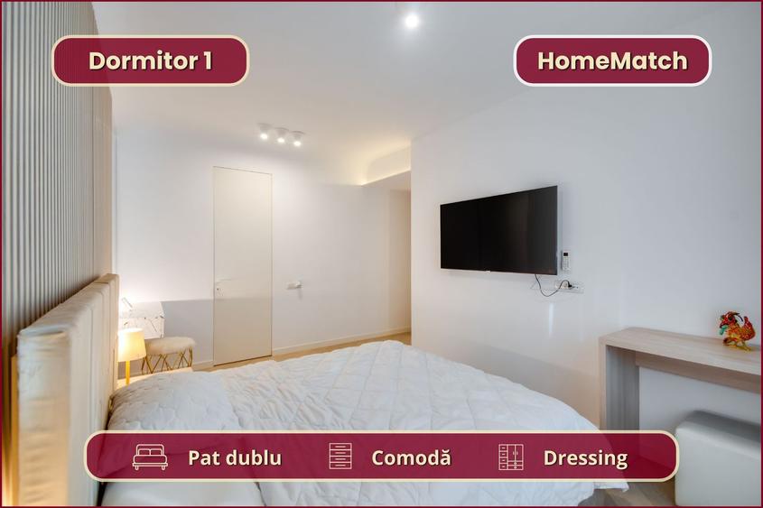 Cortina North || 3 camere || Finisaje de lux || Parcare