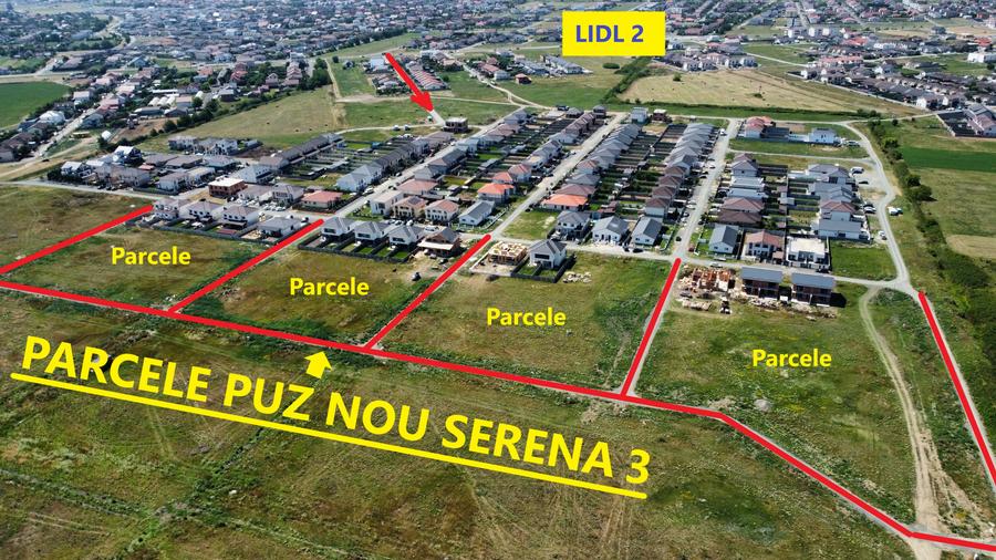 Parcele toate utilitatile, asfalt in lucru, pret negociabil