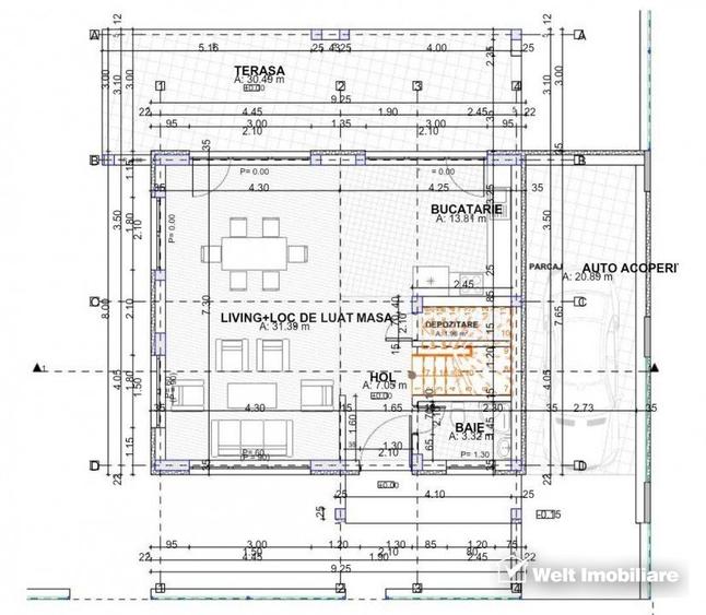 Case individuale, 120 mp, utilitati, semifinisate, Dezmir