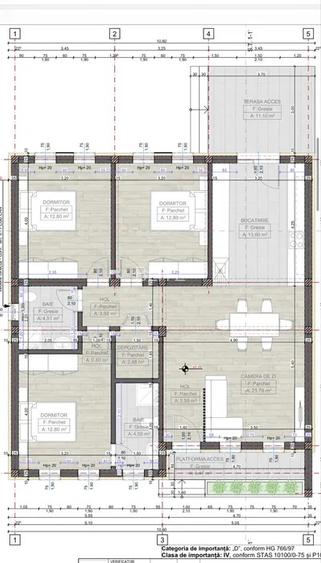 Casa individuala de vanzare, 126 mp, teren 700 mp, zona Pielesti
